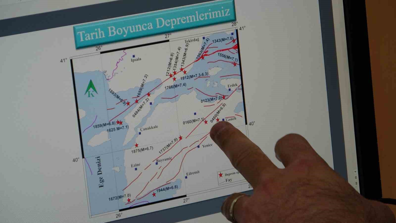 Prof. Dr. Tolga Bekler: "Biga mikro deprem aktivitesinin de en çok olduğu bölgelerden bir tanesi"
