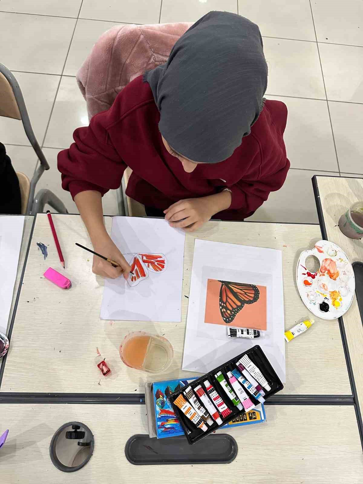 Pursaklar Belediyesi’nden çocuklara yönelik resim kursu
