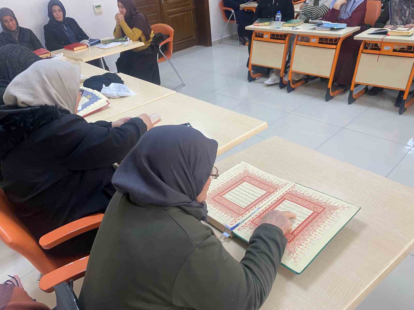 Pursaklar’da mukabele programları başladı
