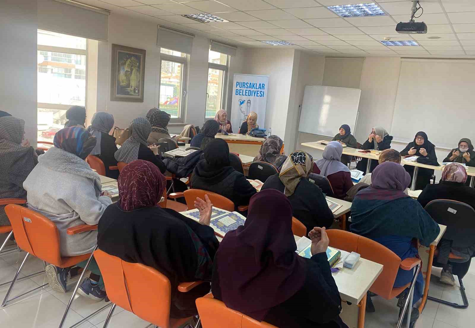 Pursaklar’da mukabele programları başladı
