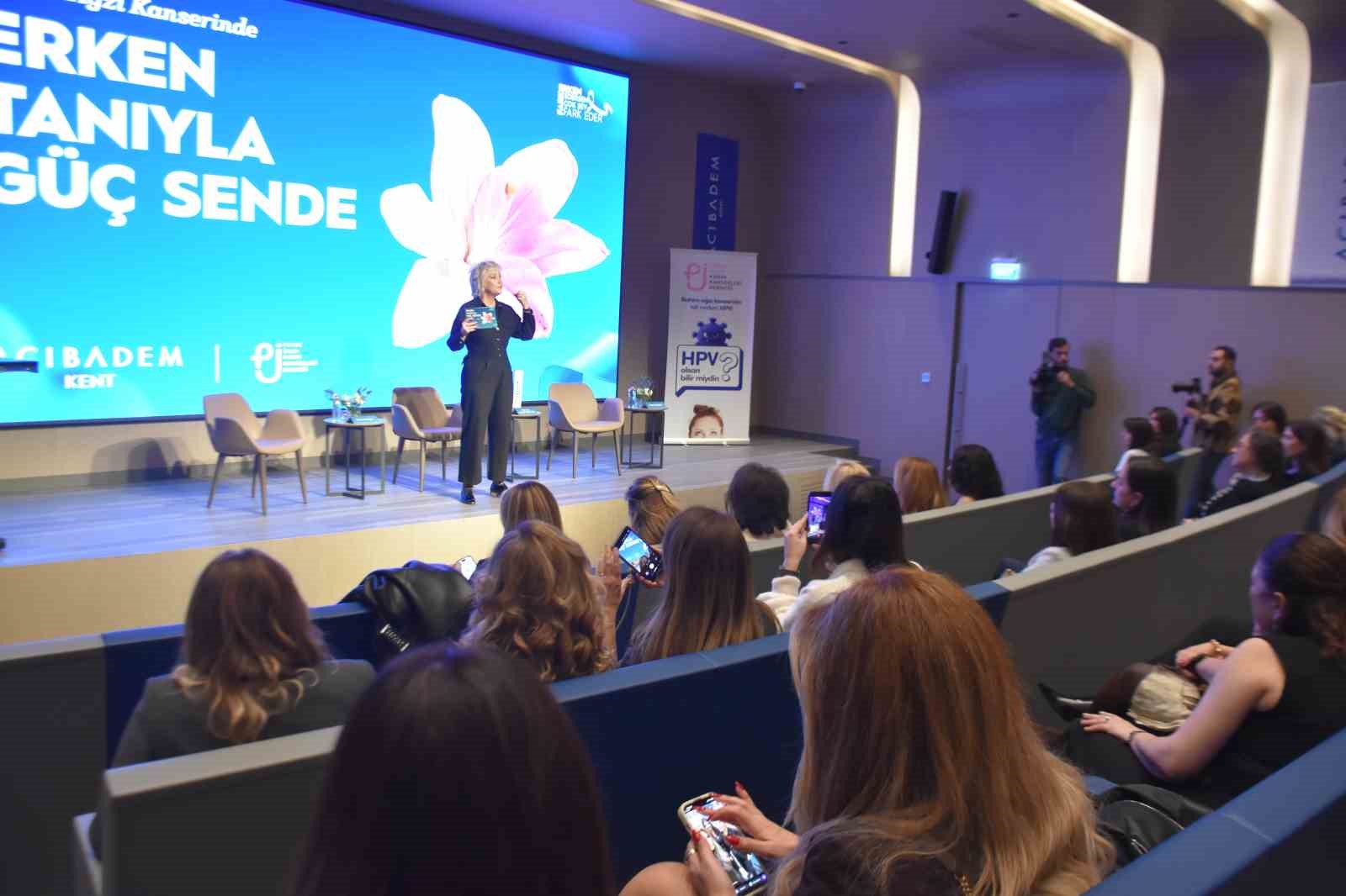 Rahim ağzı kanserine karşı "Güç sende" söyleşisi
