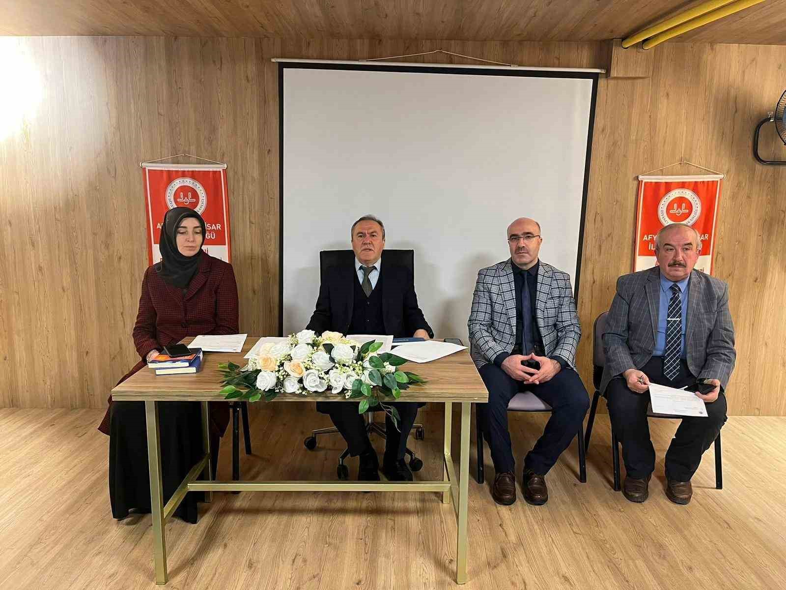 Ramazan ayında yürütülecek çalışmalar değerlendirildi
