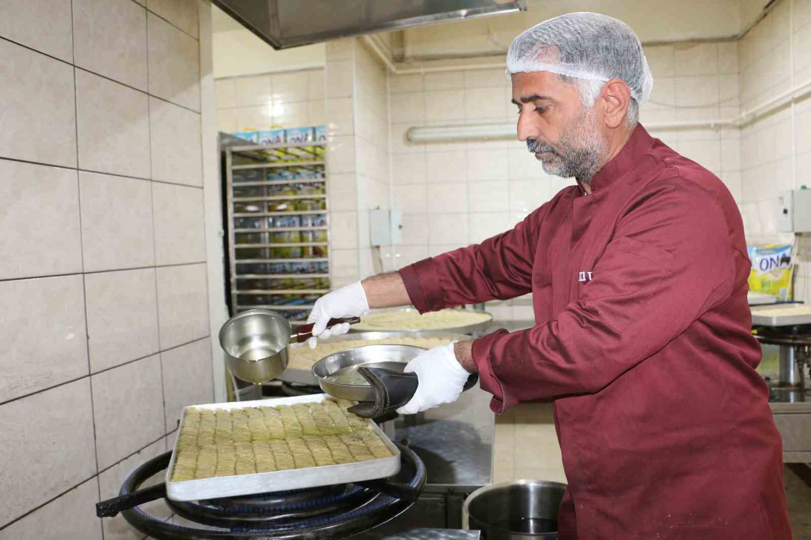 Ramazan Bayramında tatlıcılar hedef büyüttü: Tam 25 ton
