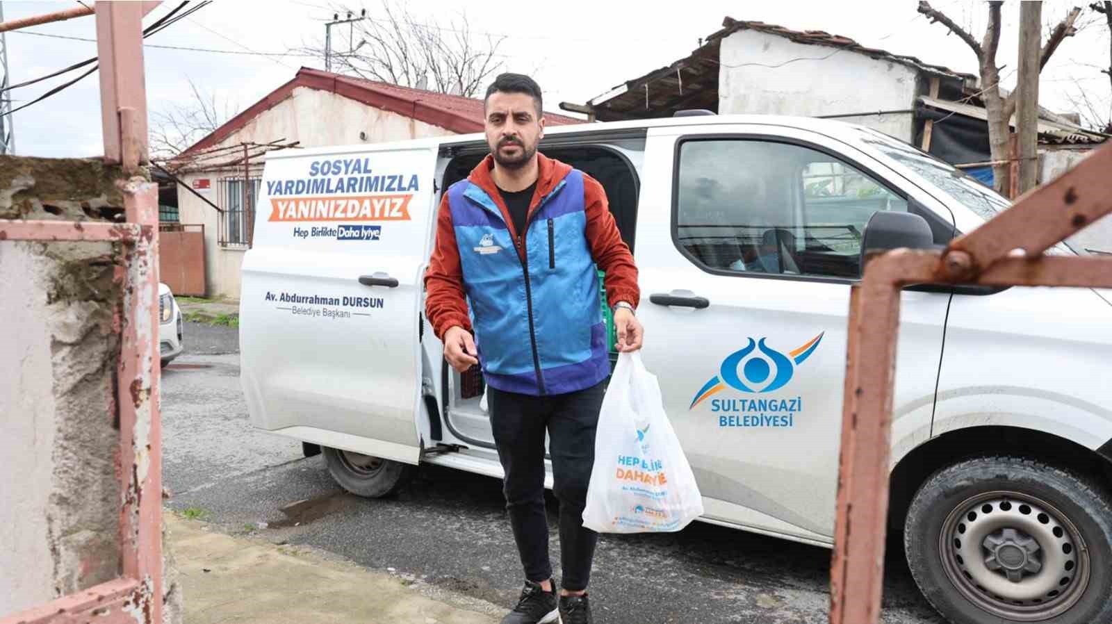 Ramazan boyunca Sultangazi Belediyesi yine ihtiyaç sahiplerinin yanında oldu
