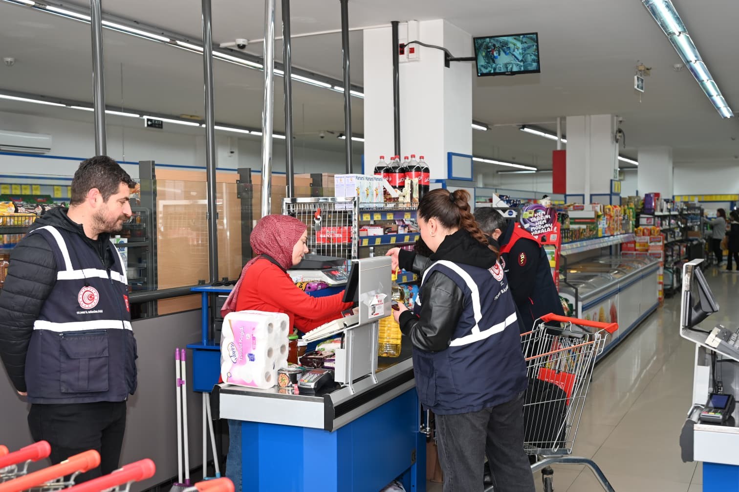 Ramazan öncesi Denizli genelinde eş zamanlı gıda denetimi yapıldı
