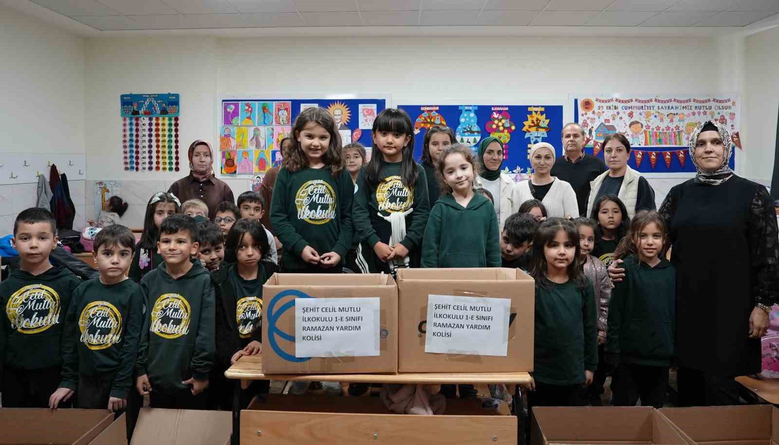 Ramazan’da minik öğrencilerden anlamlı destek
