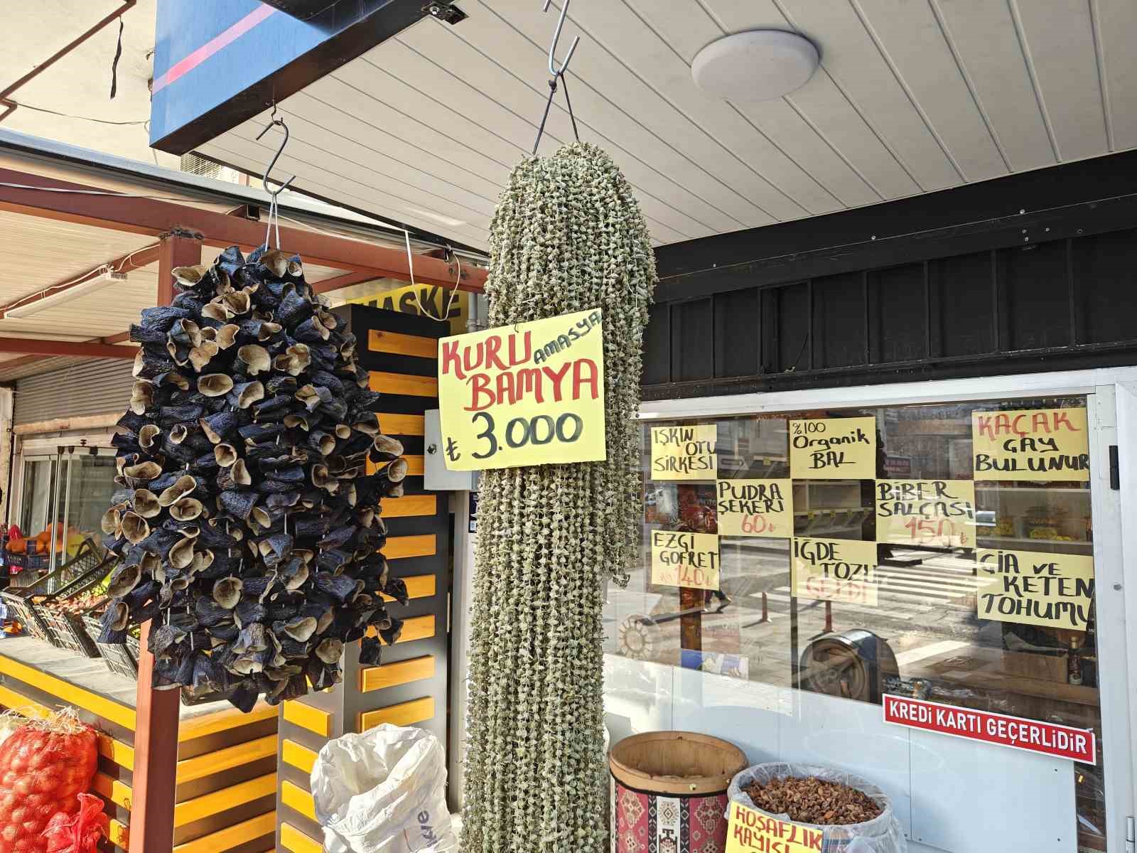 Ramazan’ın gözdesi bamya tezgahlarda
