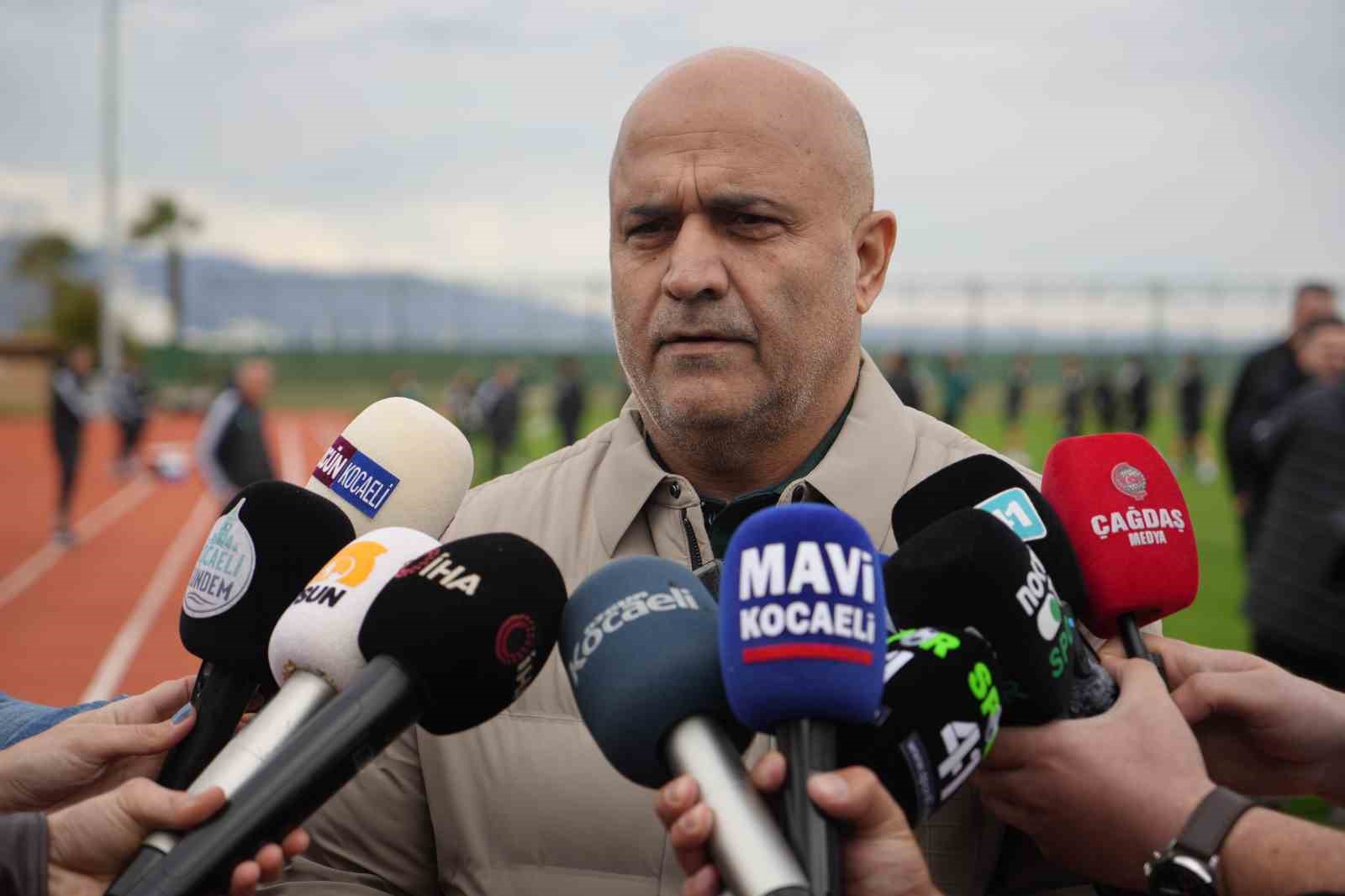 Recep Durul’dan Galatasaray maçına ilişkin: "Çıkacaklar, aslanlar gibi oynayacaklar"
