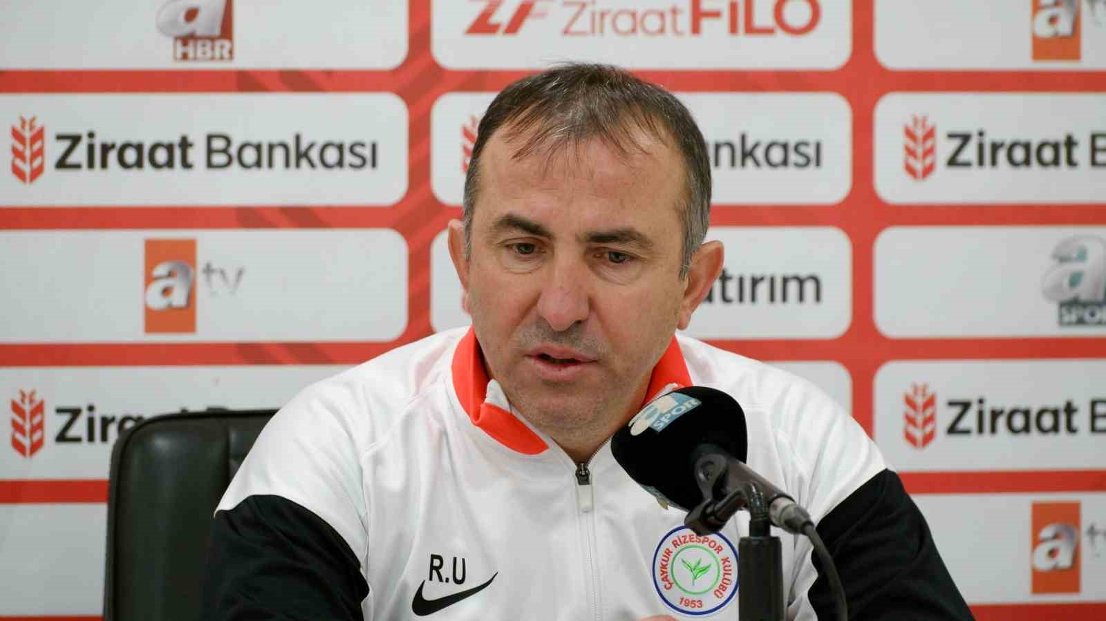 Recep Uçar: "Önemli bir avantajı kaybettik ama şansımızı son maça kadar kovalamak istiyoruz"
