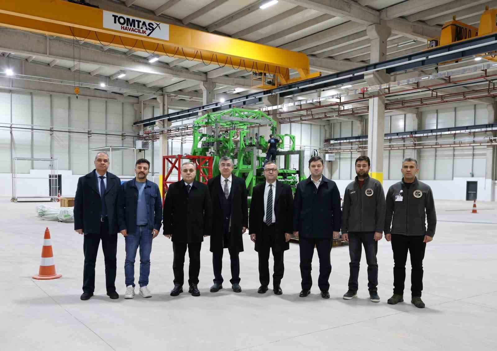 Rektör Altun’dan TOMTAŞ’a ziyaret
