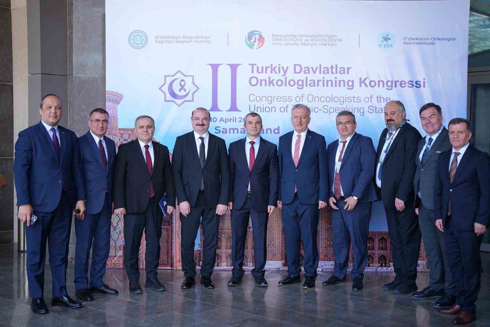 Rektör Hacımüftüoğlu, 2’nci Türk dili konuşan devletler onkologlar kongresine katıldı
