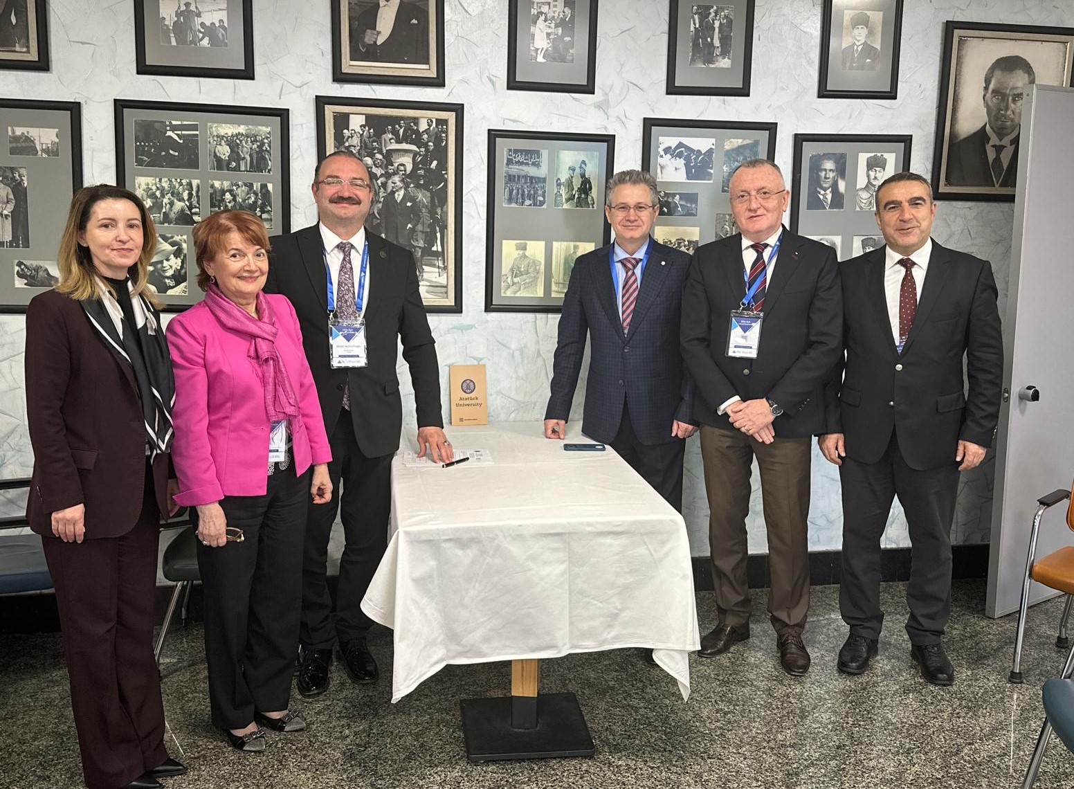 Rektör Hacımüftüoğlu, Avrupa Üniversiteler Birliği Konferansında stratejik anlaşmalara imza attı
