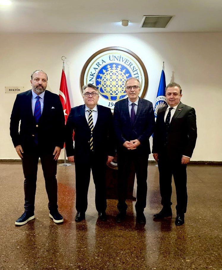 Rektör Özölçer’den Ankara Üniversitesi Rektör Yardımcısı Uzun’a Hayırlı Olsun ziyareti
