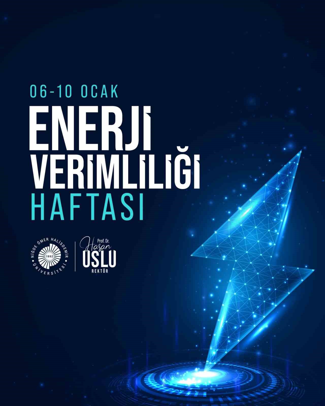 Rektör Prof. Dr. Hasan Uslu: "Enerji verimliliği sürdürülebilir geleceğin anahtarıdır"
Rektör Prof. Dr. Hasan Uslu: "Enerji verimliliği sürdürülebilir geleceğin anahtarıdır"