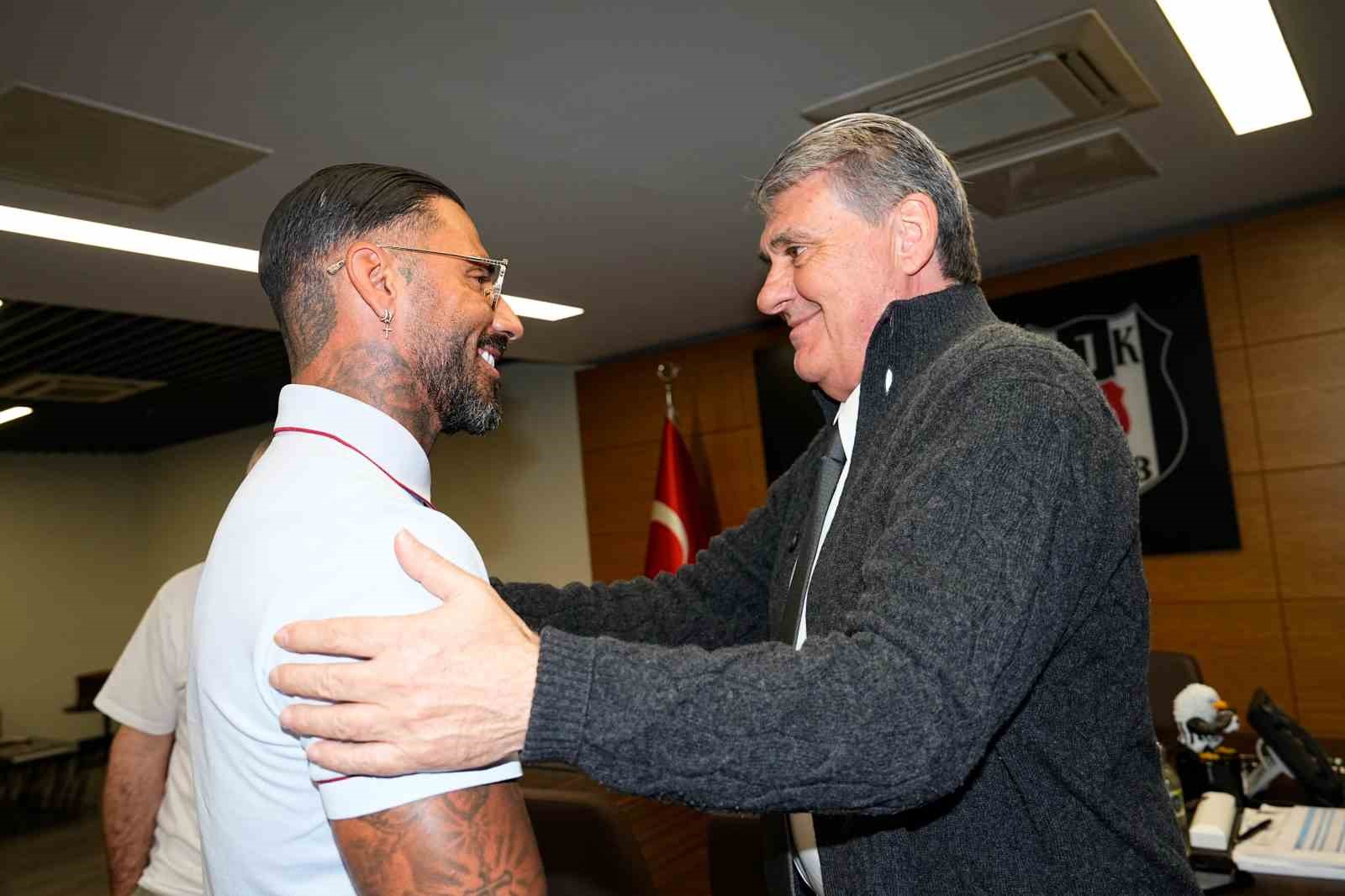 Ricardo Quaresma, Beşiktaş’ı ziyaret etti

