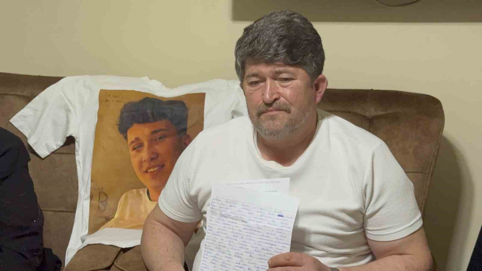 Rıdvan’ın katil zanlısının acılı babaya cezaevinden mektup gönderdiği ortaya çıktı
