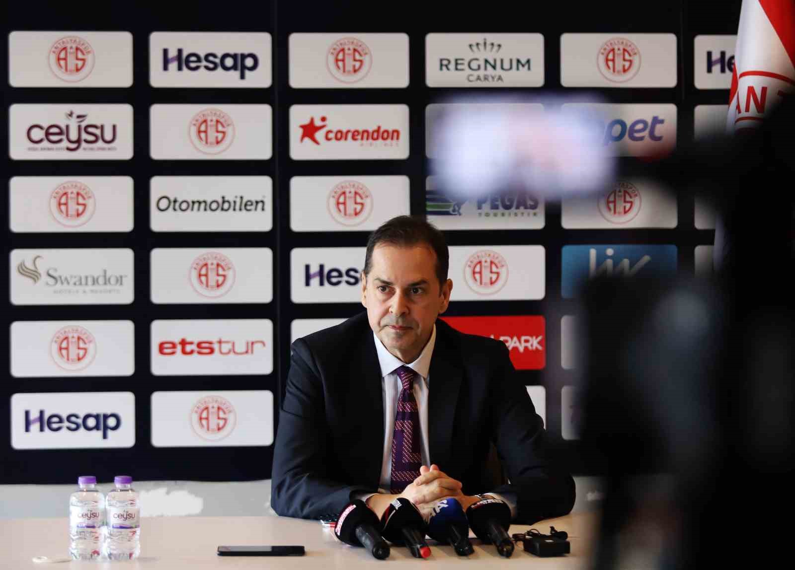 Rıza Perçin: "Fenerbahçe maçında hem galibiyete hem de hasılata çok ihtiyacımız var"
