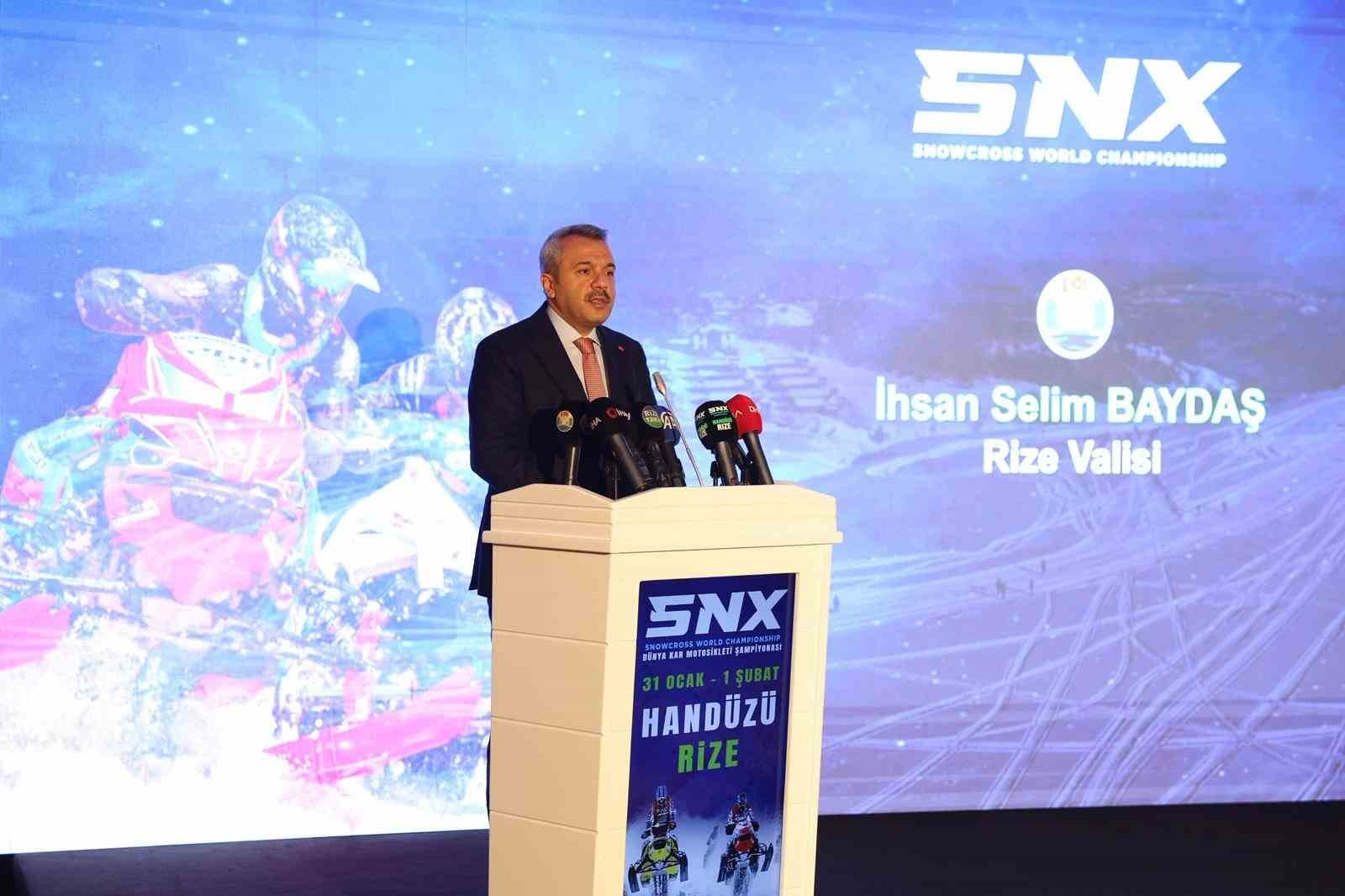 Rize, Dünya Kar Motosikleti Şampiyonası’na ev sahipliği yapacak
