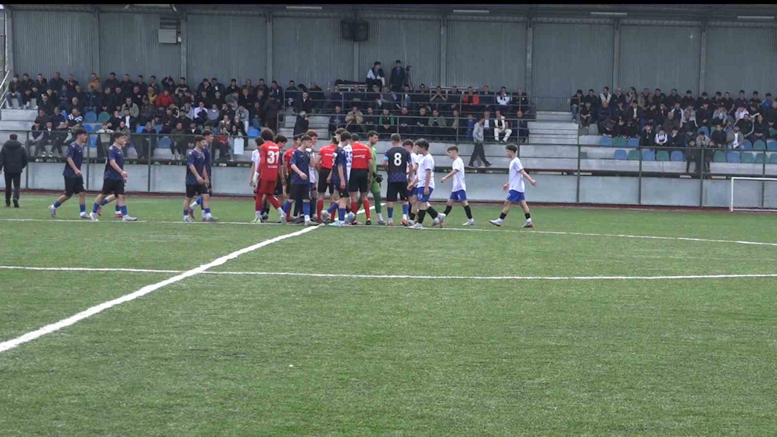 Rize U18 finali hükmen değil, sahada tamamlandı
