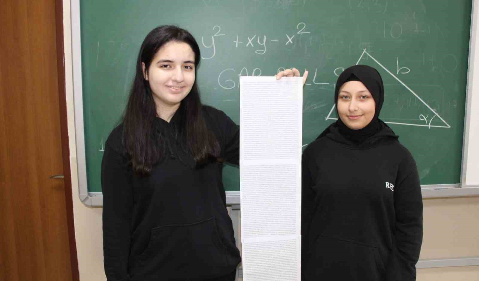 Rizeli genç matematikçiler asal sayı keşfi ile dünya literatürüne girdi

