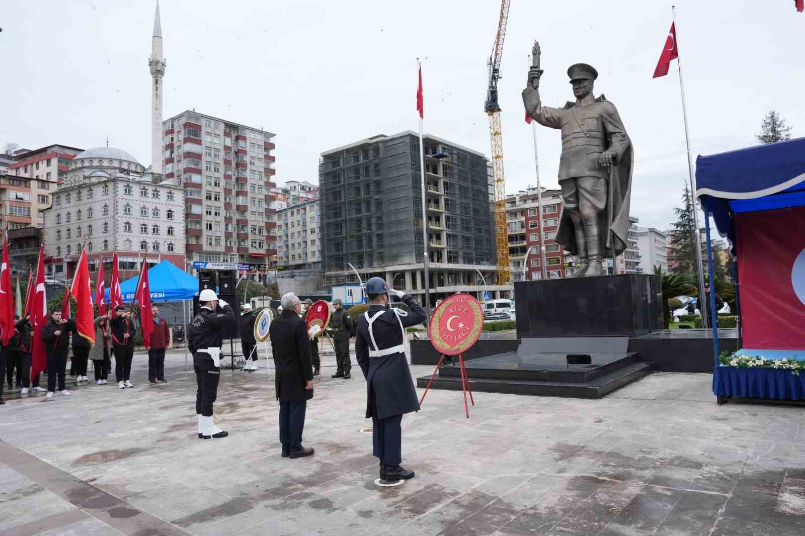 Rize’nin kurtuluşunun 108. yılı kutlamaları
Rize’nin kurtuluşunun 108. yılı kutlamaları