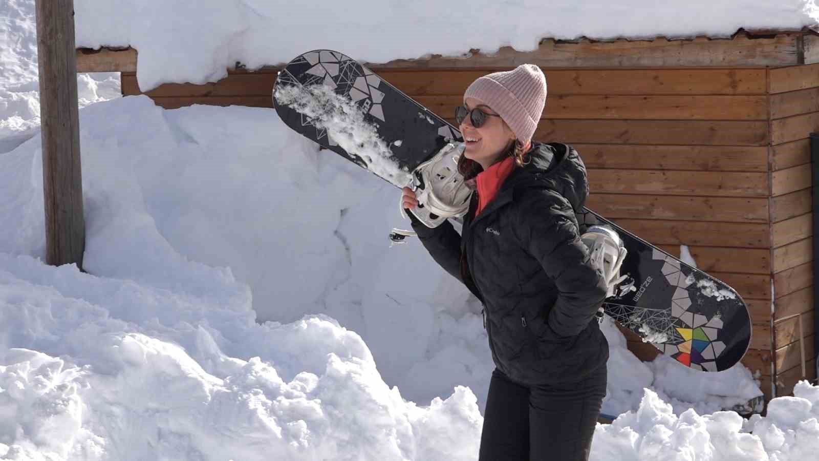 Rize’ye kayak tesisi yapılması için taleplerini böyle duyurdular
