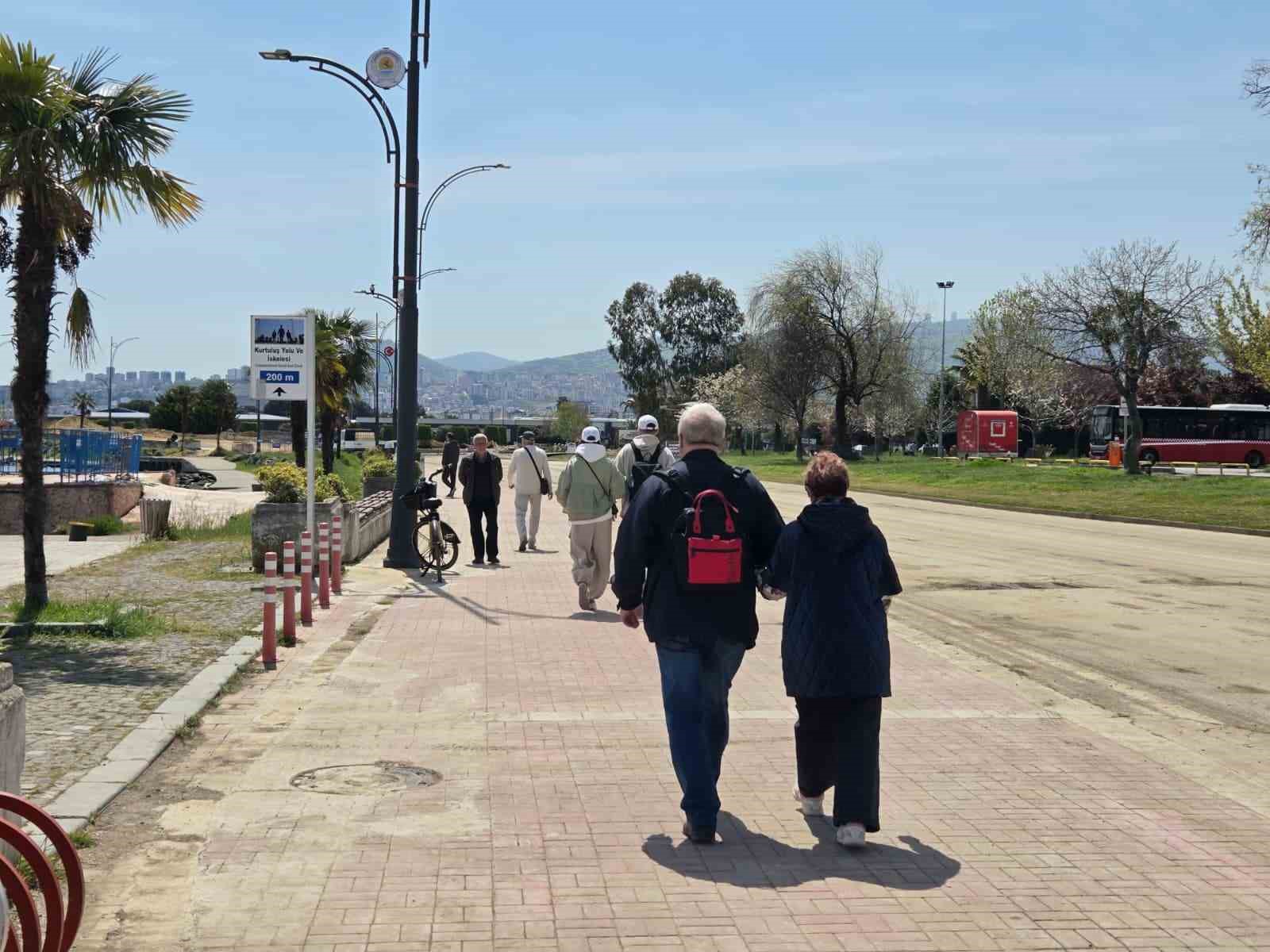 Rus turistler aylar sonra kruvaziyer ile Samsun’da
