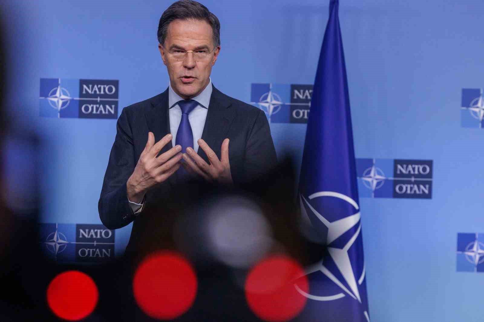 Rutte: "Bugün NATO’da gerçek bir zihniyet değişimi yaşandığına şahit olduk"
