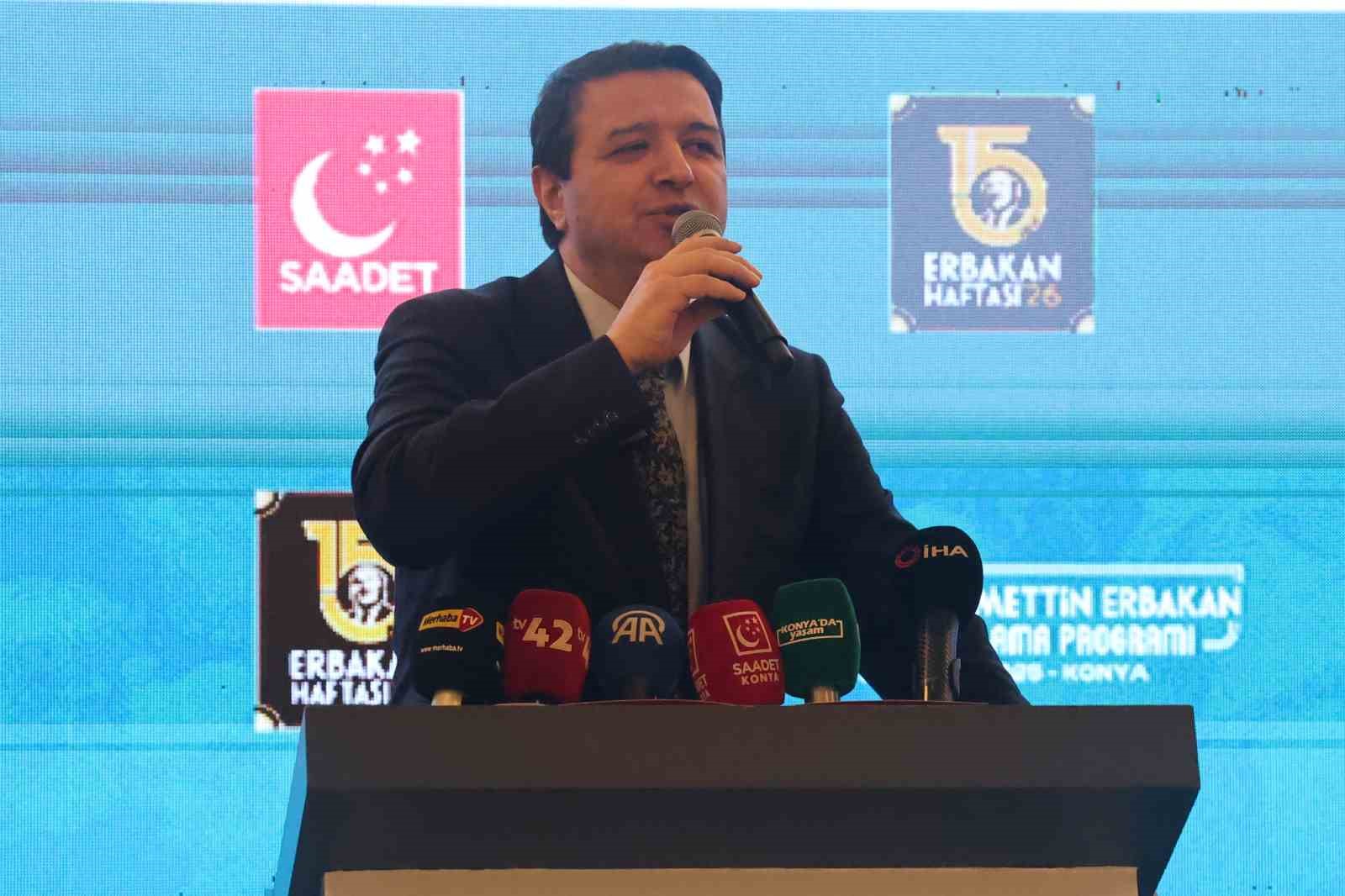 Saadet Partisi’nden "Geleneksel Konya İftarı" programı
