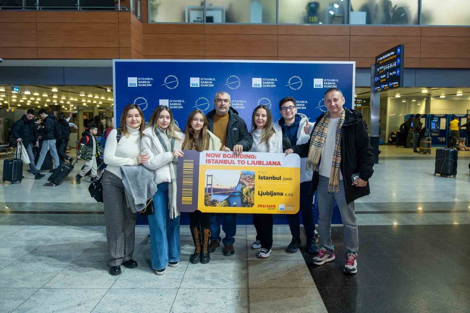 Sabiha Gökçen Avrupa bağlantılarına Slovenya’yı da ekledi: Başkent Ljubljana’ya direkt uçuşlar başladı
