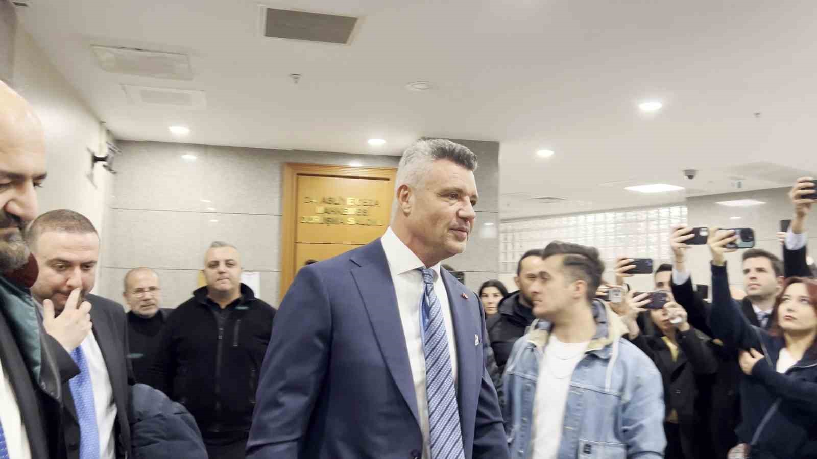 Sadettin Saran ‘yasadışı bahse teşvik etmek’ suçundan hakim karşısına çıktı
