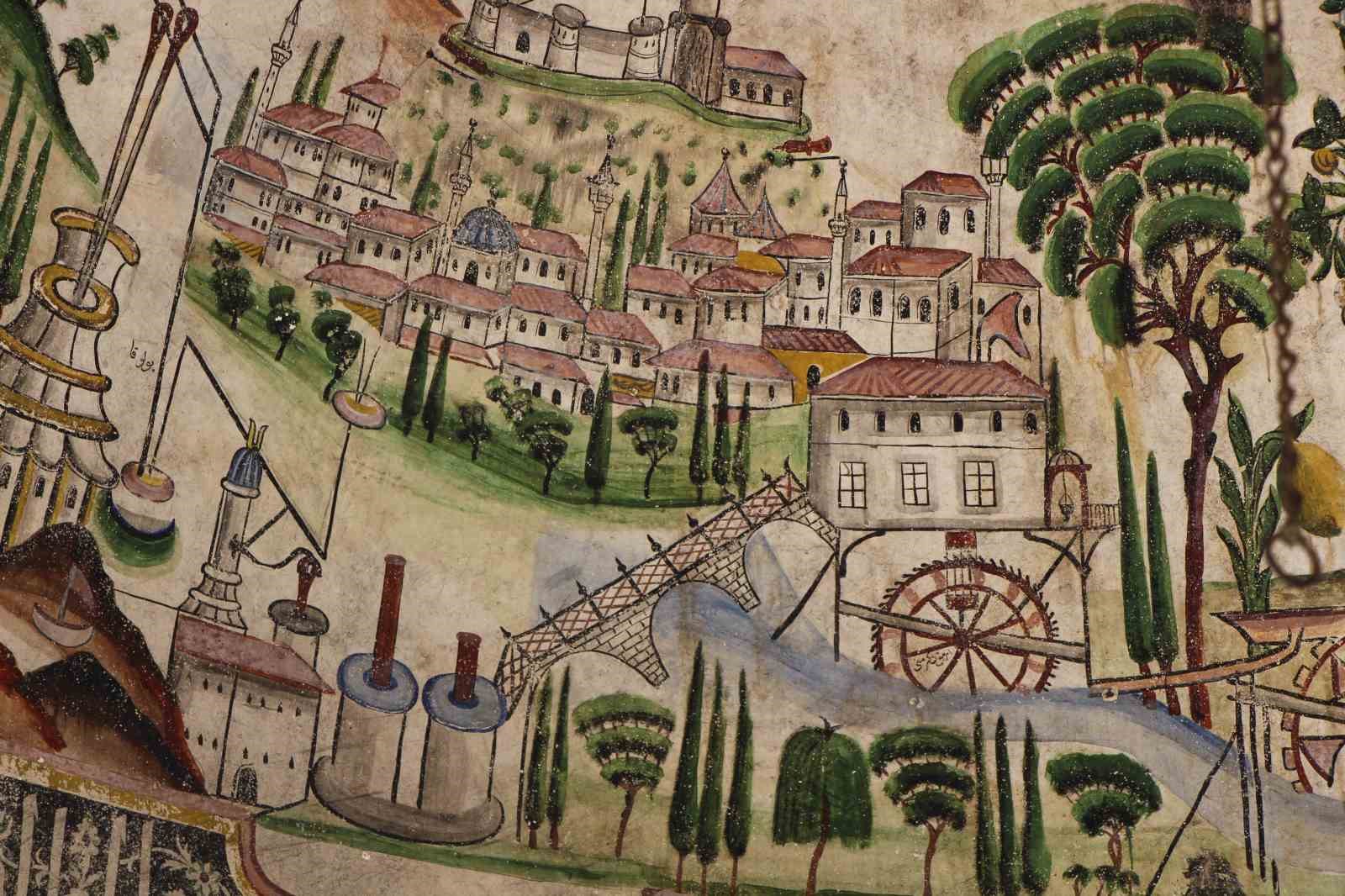 Şadırvanda saklı 150 yıllık minyatür: İstanbul, Viyana ve Amasya işlenmiş
