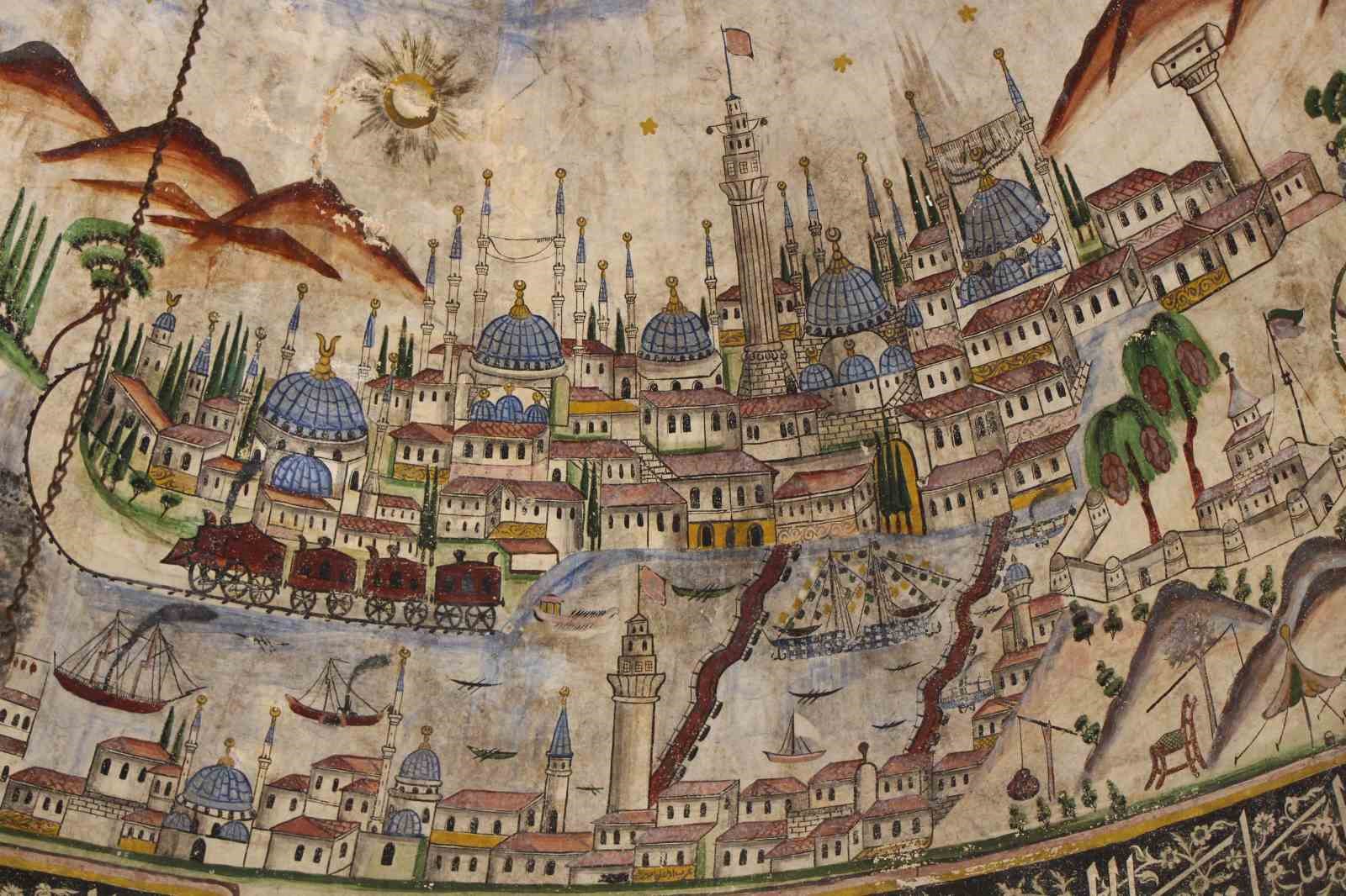 Şadırvanda saklı 150 yıllık minyatür: İstanbul, Viyana ve Amasya işlenmiş
