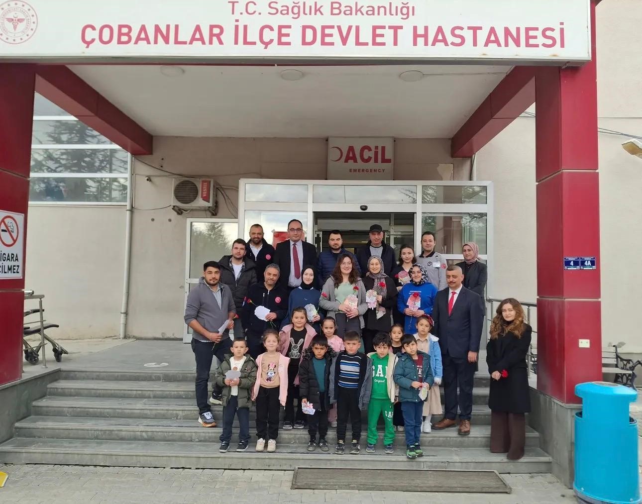 Sağlık çalışanlarını onurlandıran etkinlik
