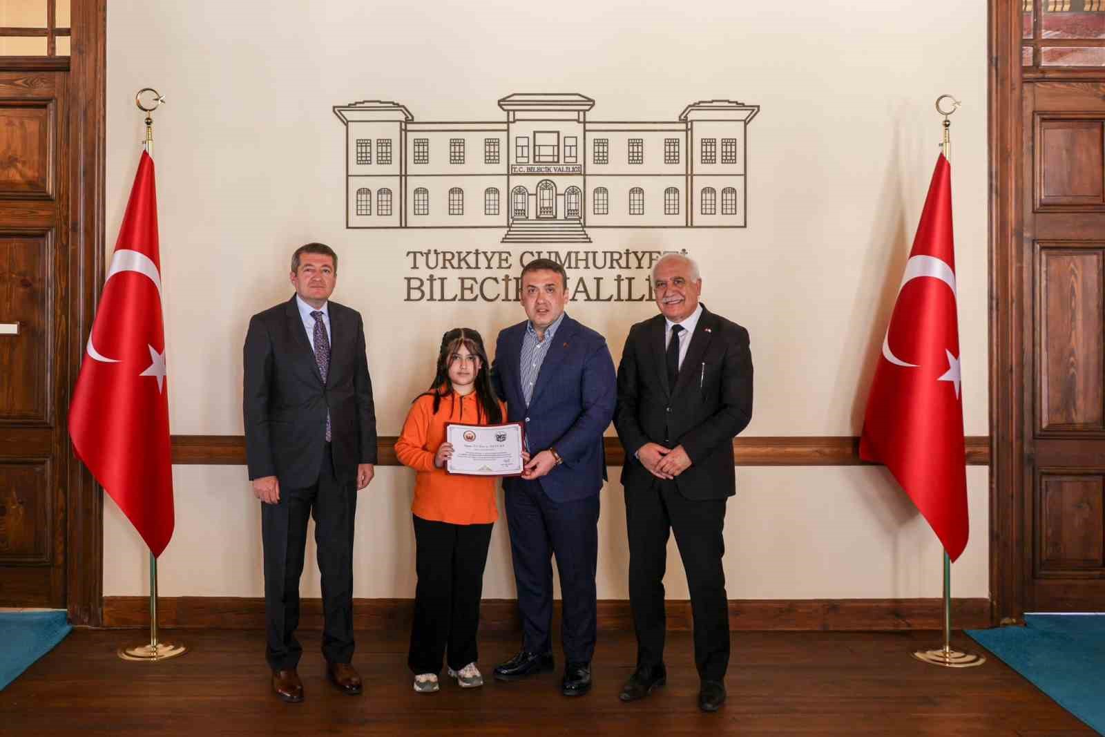 "Sağlıklı Nesil Sağlıklı Gelecek" yarışmasında ödüller sahiplerini buldu
