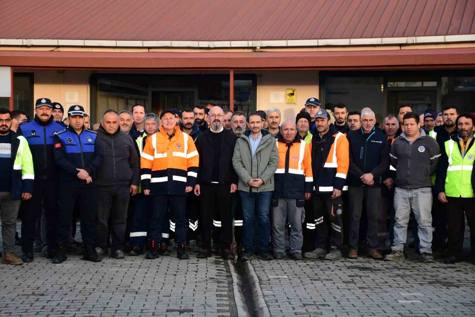 Saha kahramanlarına tatlı sürpriz
