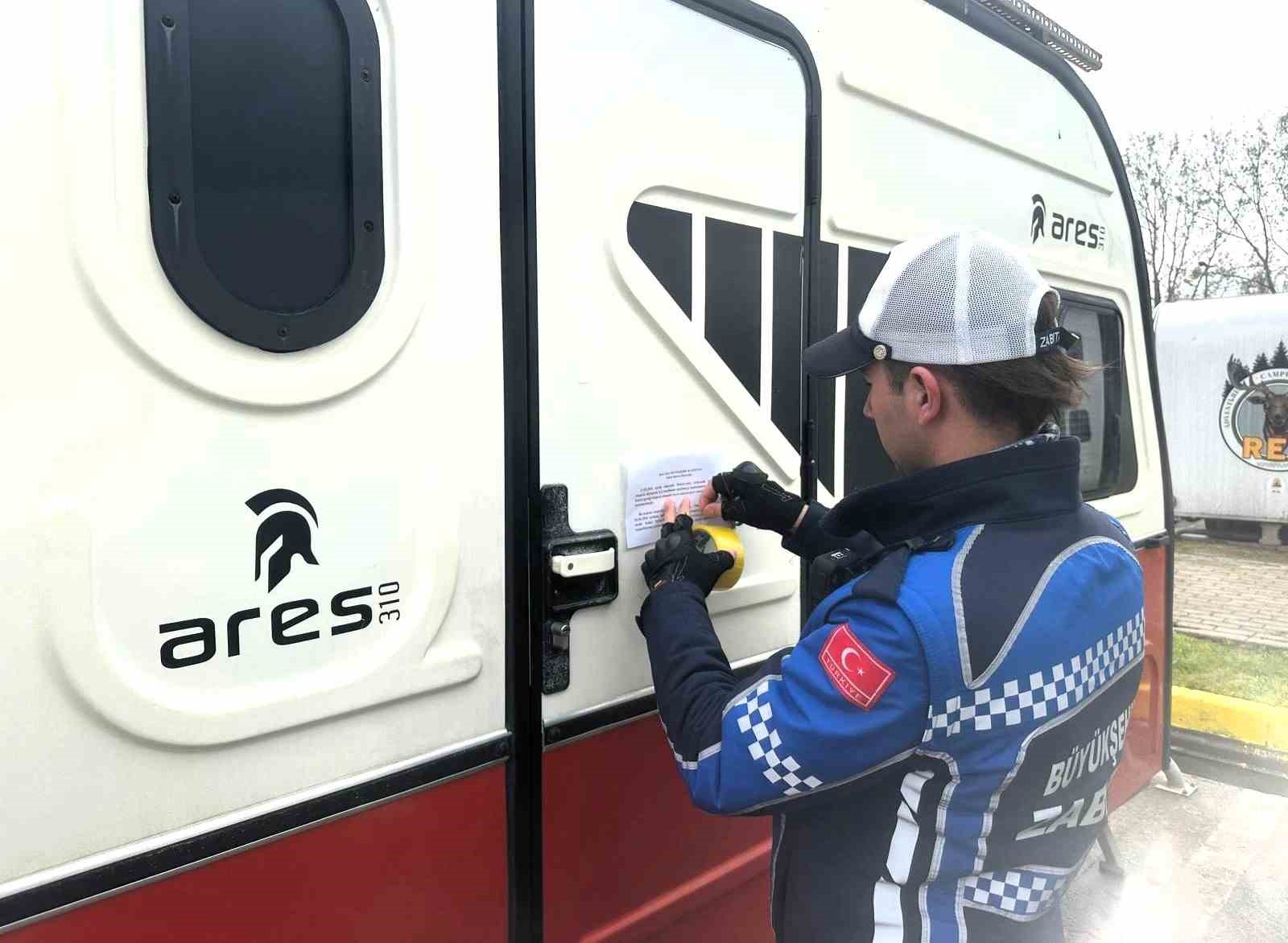 Sahil Otoparkı’nda yeni dönem: Karavanlara 1 Nisan uyarısı
