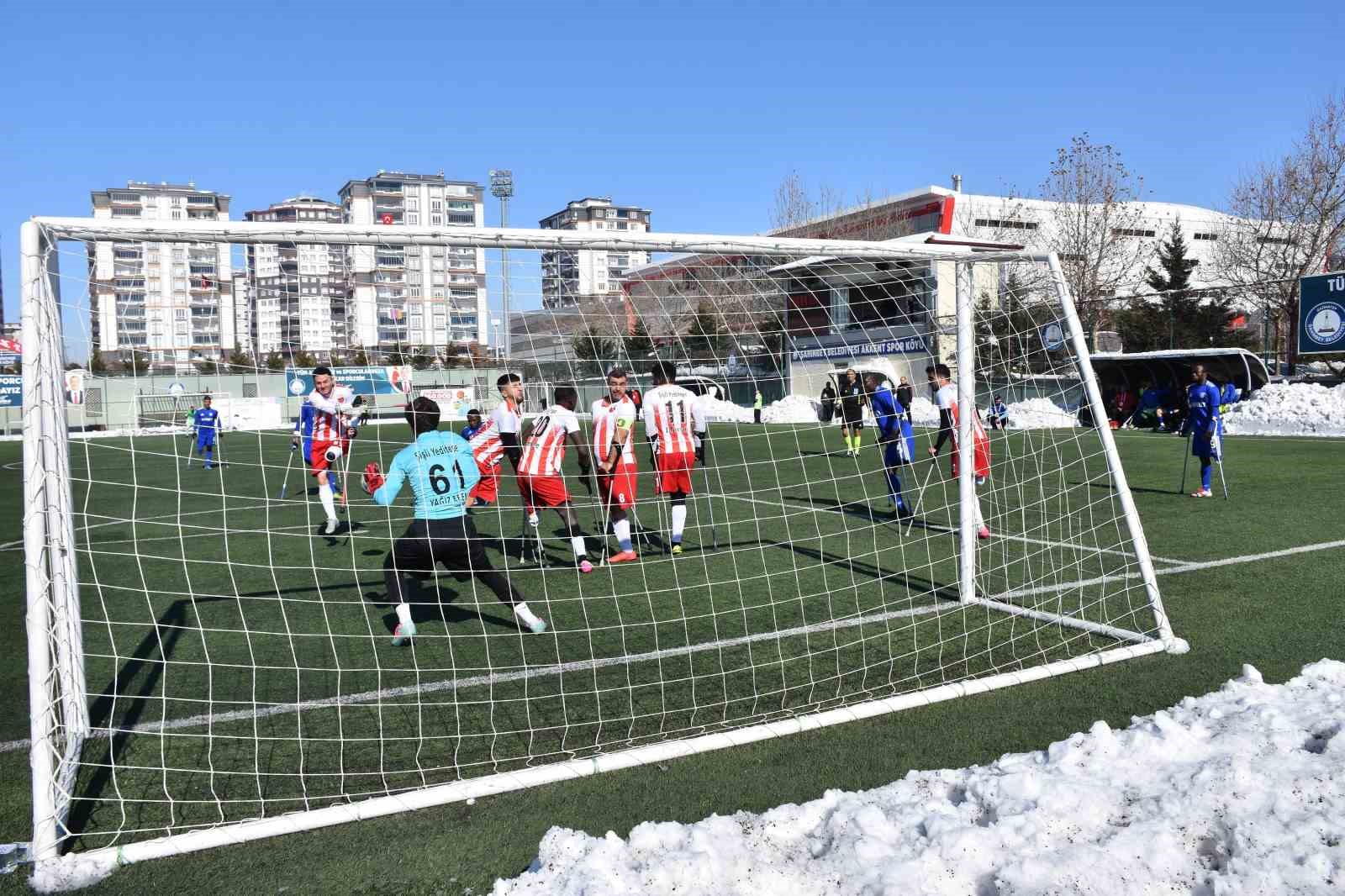 Şahinbey Ampute çıkışını sürdürüyor
