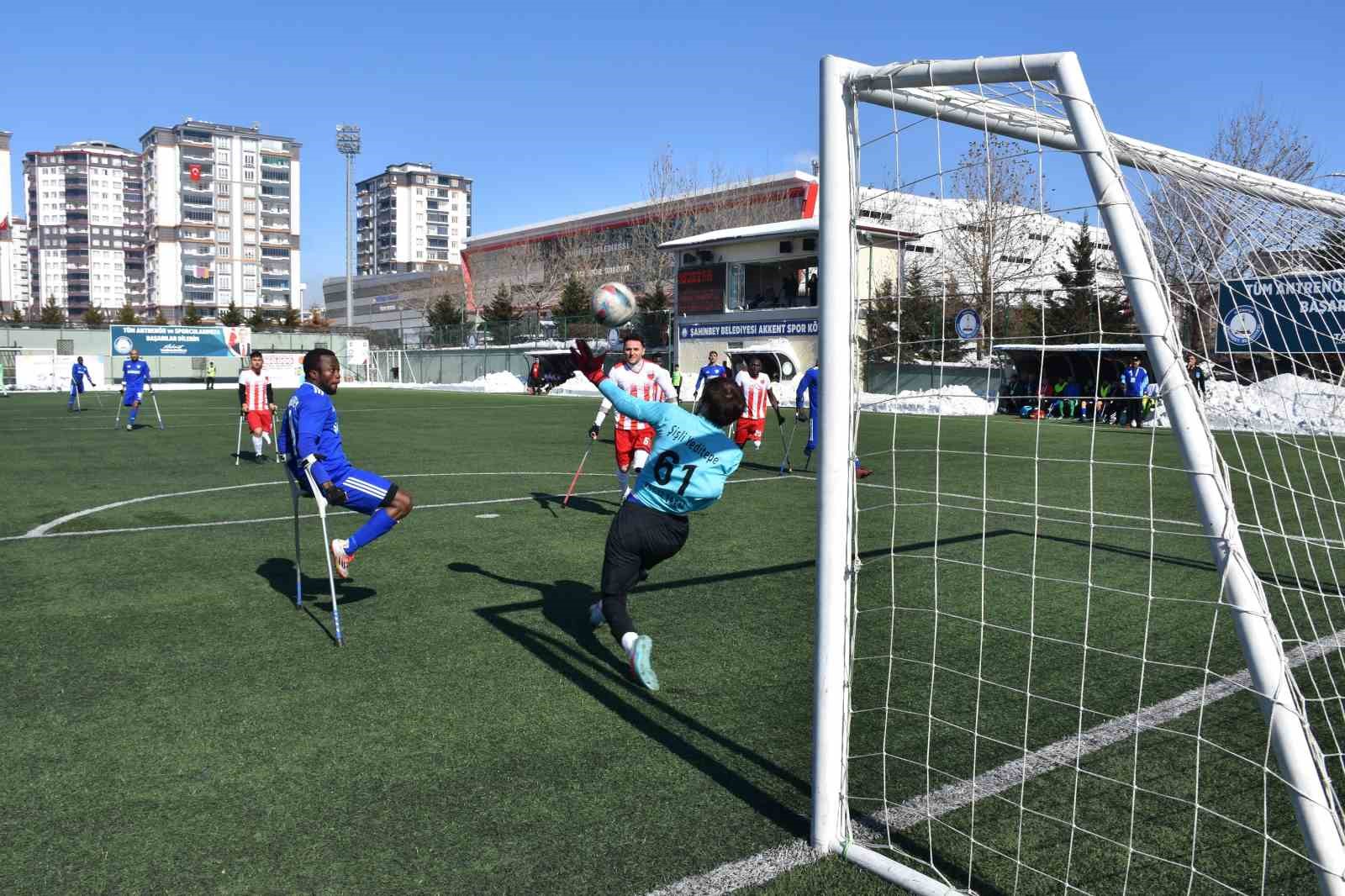 Şahinbey Ampute çıkışını sürdürüyor
