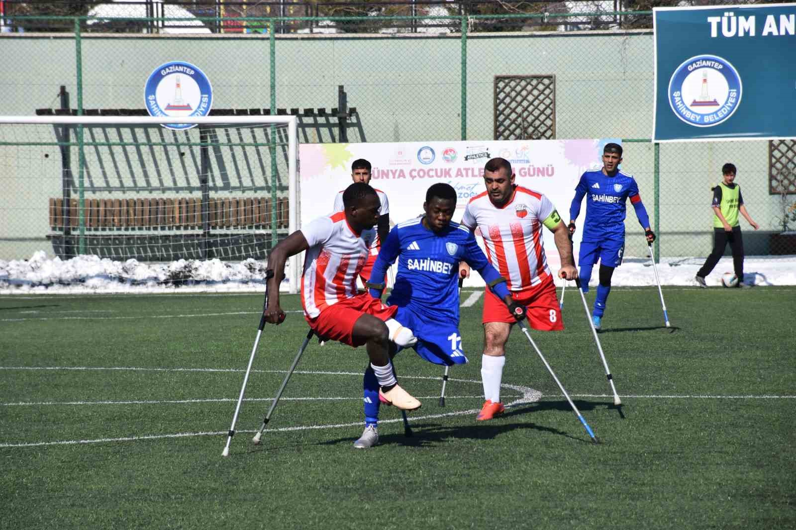 Şahinbey Ampute çıkışını sürdürüyor
