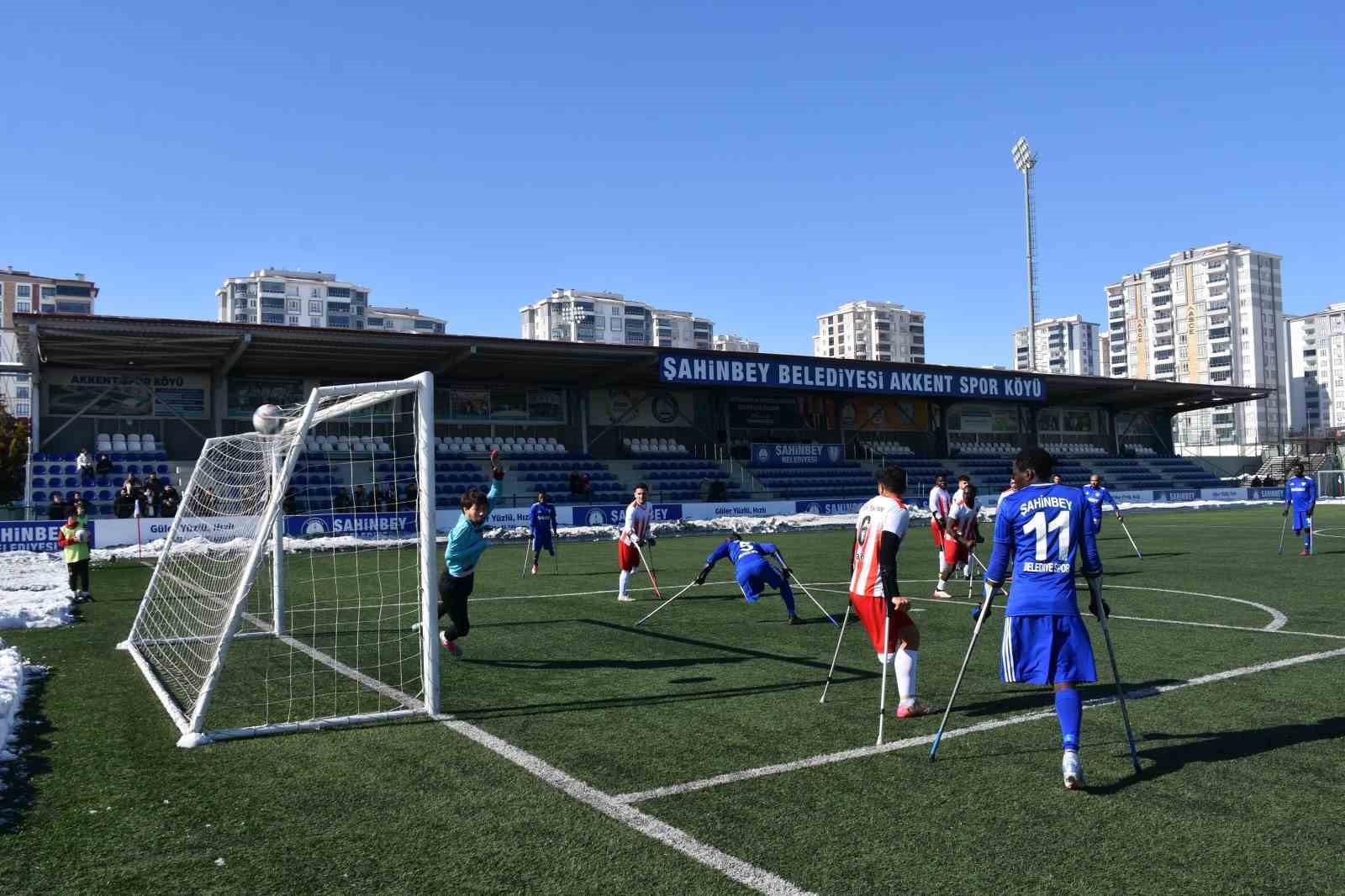 Şahinbey Ampute çıkışını sürdürüyor
