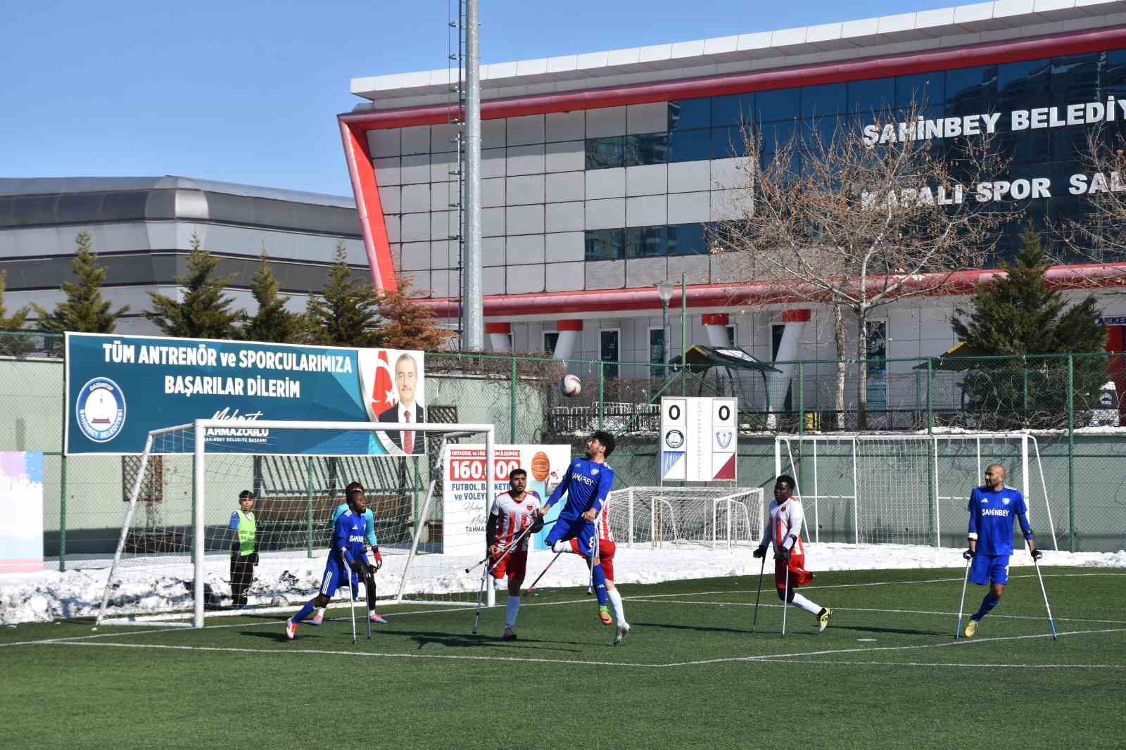 Şahinbey Ampute çıkışını sürdürüyor
