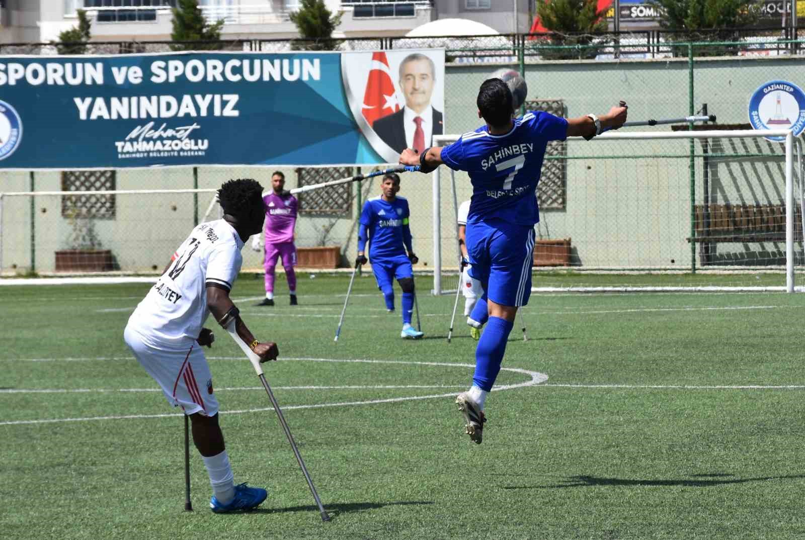 Şahinbey Ampute kupada yarı finalde
