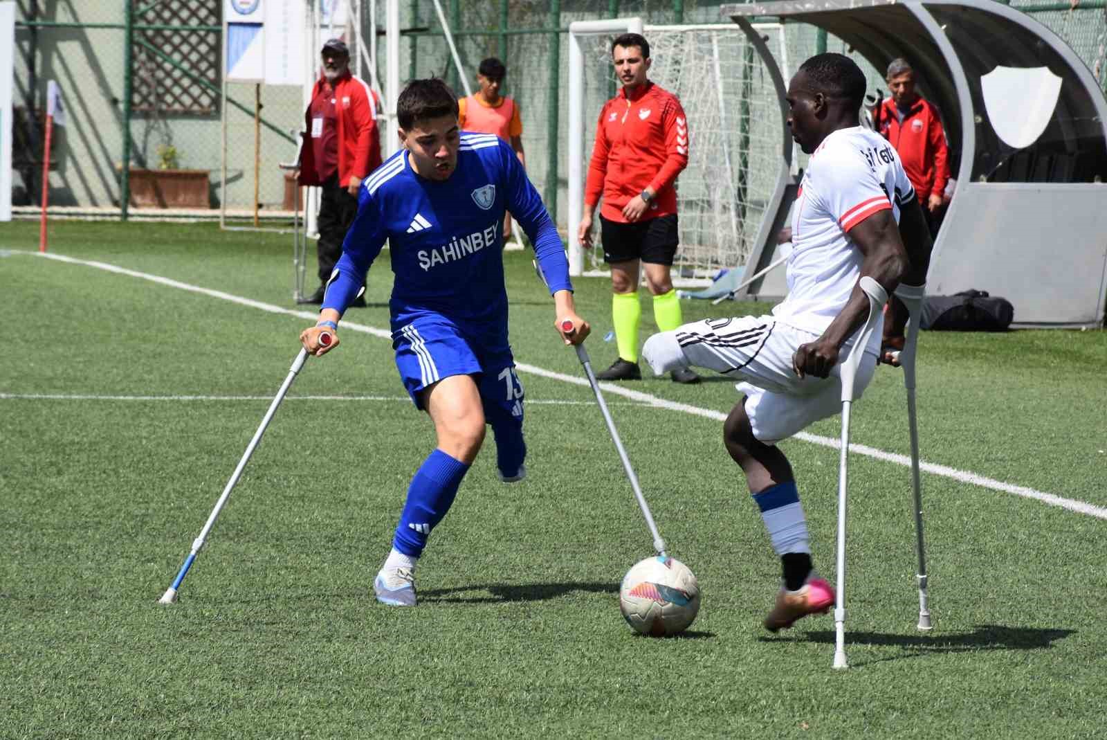 Şahinbey Ampute kupada yarı finalde
