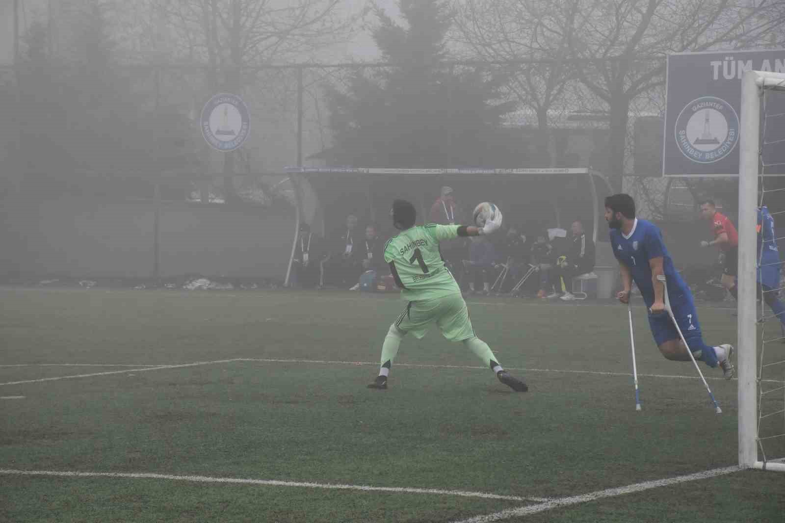 Şahinbey Ampute’den 4-0’lık galibiyet
