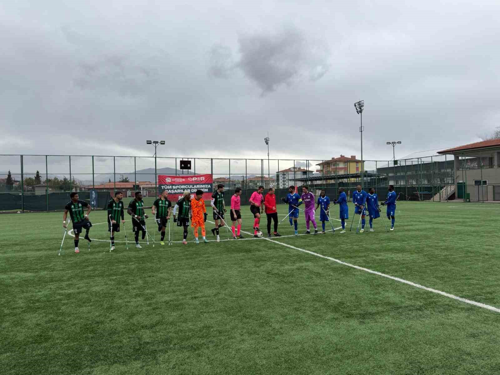 Şahinbey Ampute’den farklı galibiyet 6-1
