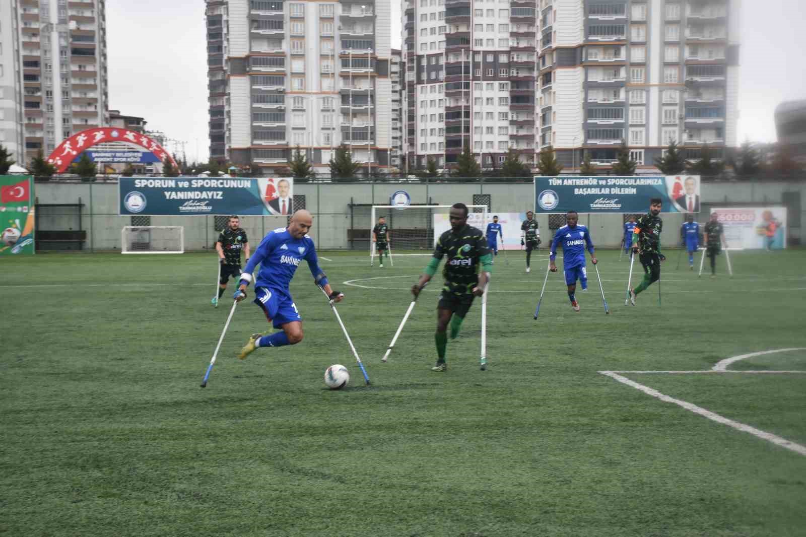 Şahinbey Ampute’den farklı galibiyet
