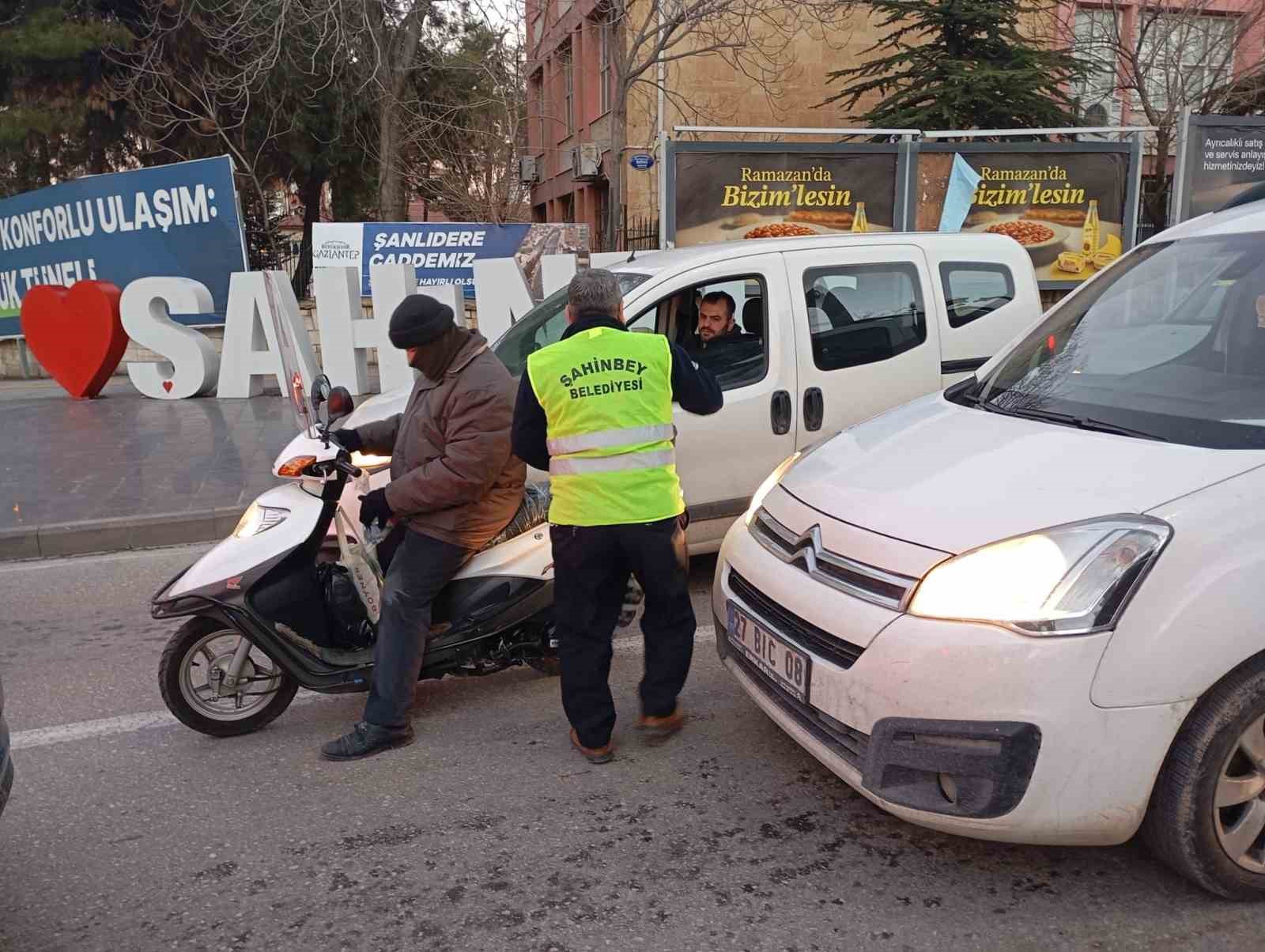 Şahinbey Belediyesi’nden "İftara 5 kala" ile gönüllere dokunan hizmet
