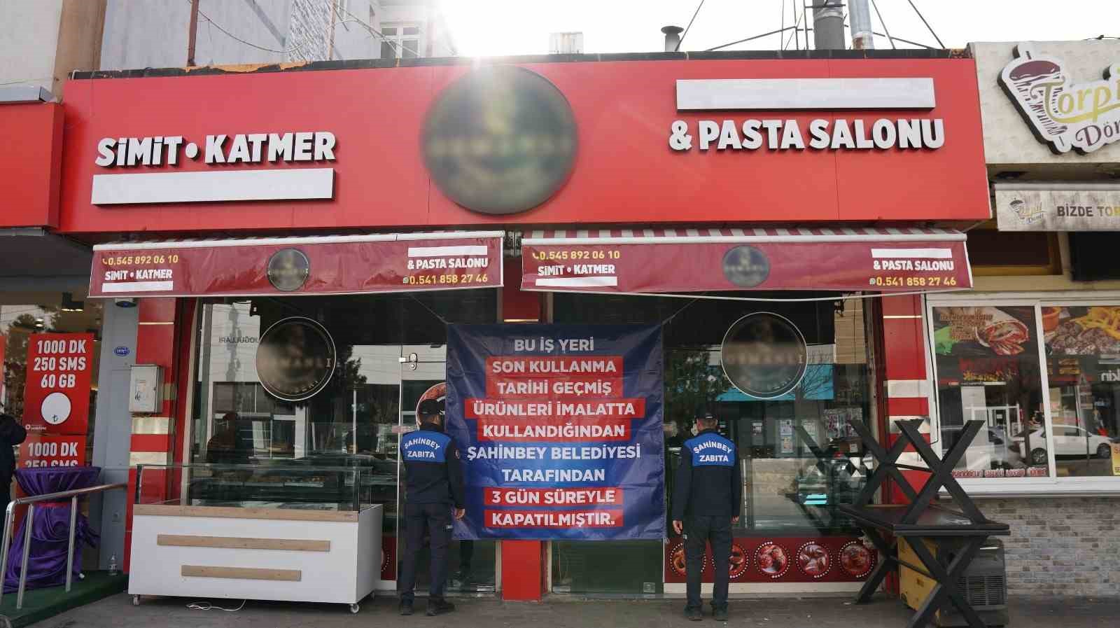 Şahinbey’de 3 iş yerine geçici kapatma cezası
