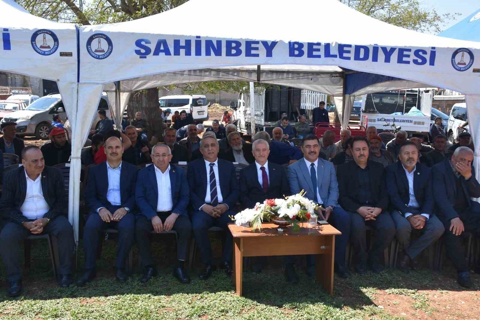 Şahinbeyli çiftçilere sertifikalı fide desteği
